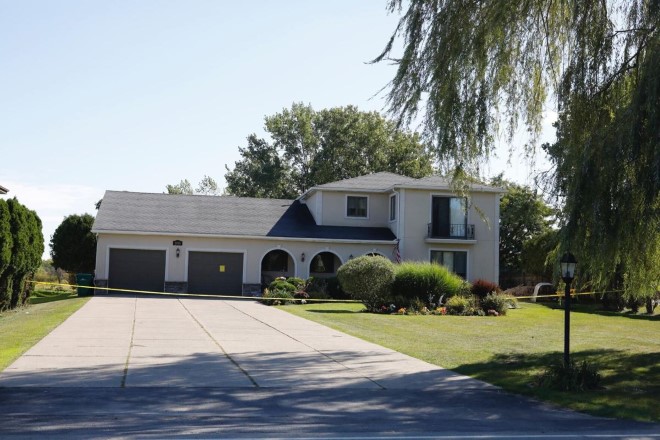 White house at 742 Evergreen